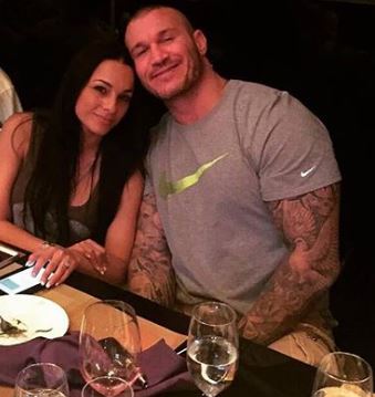Brooklyn Rose Orton's father, Randy Orton and mother, Kim Marie Kessler